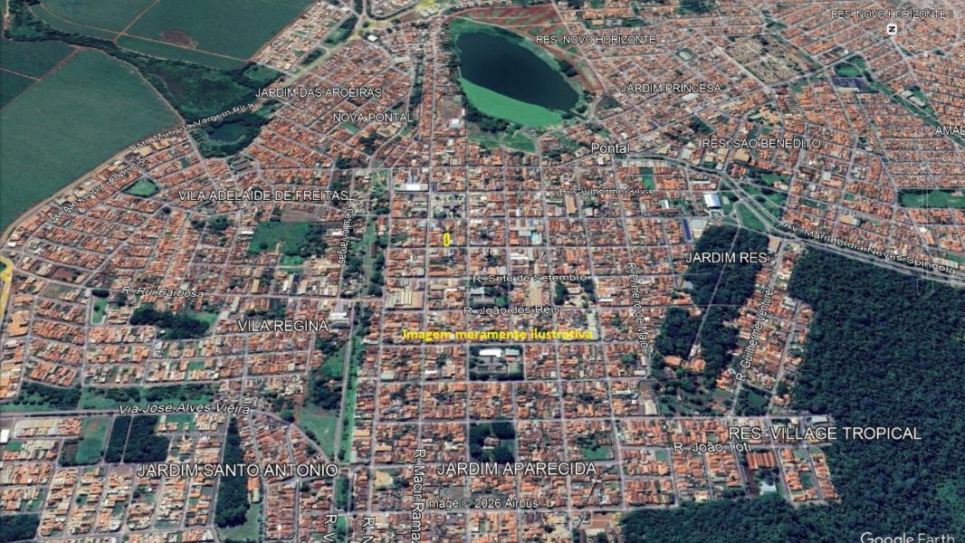 Prédio residencial com terreno de 378,30m² - Pontal/SP