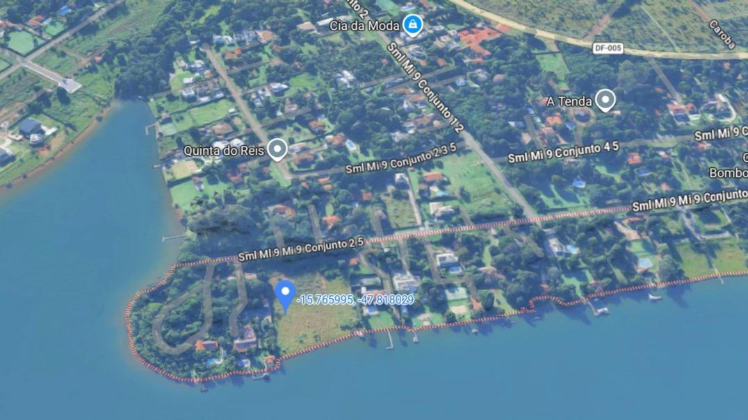 Lote de terreno com 6.935,00m² no Setor Mansões do Lago – Brasília/DF