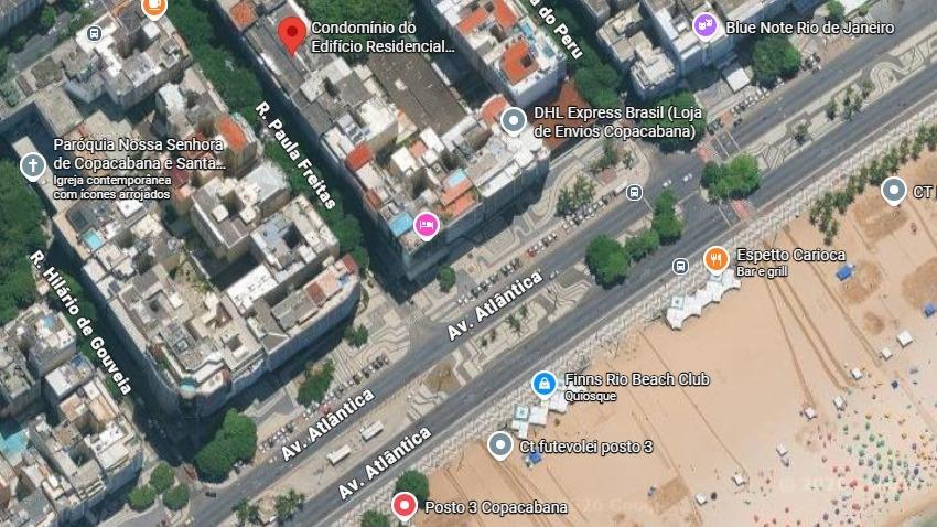 Apartamento em Copacabana, com área aproximada de 38 m² - Rio de Janeiro/RJ
