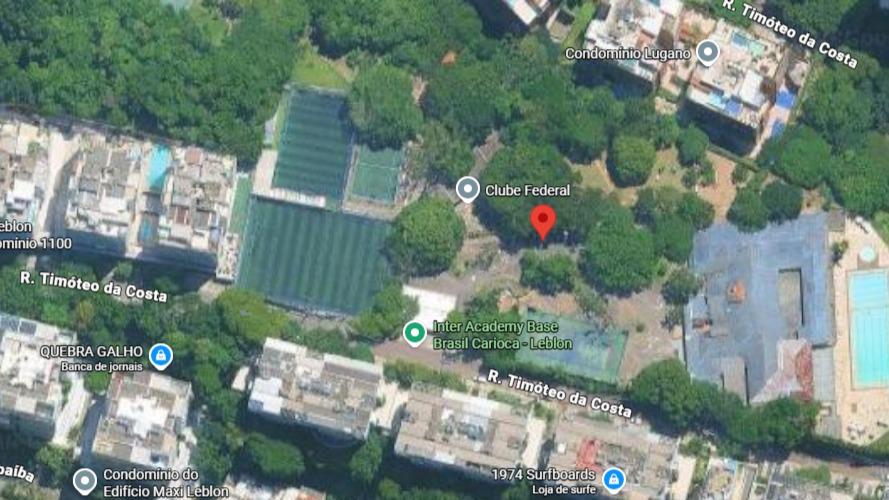 Lote de terreno Nº38 com uma área de 800M² no Leblon - Rio de Janeiro/RJ