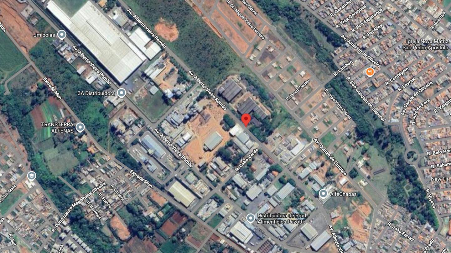 Terreno com Benfeitoria  com uma área total de 49.470m² - Alfenas/MG