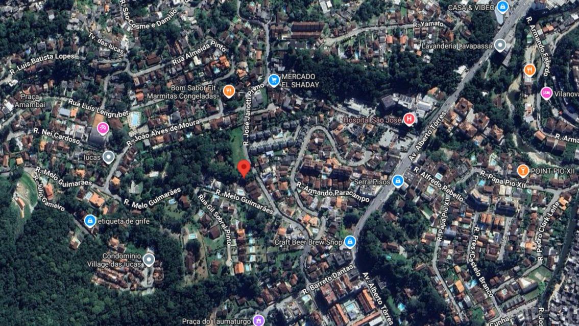 Prédio Residencial com 6.926,81 m² de Área Exclusiva na Rua José Janotti Primo - Teresopolis/RJ