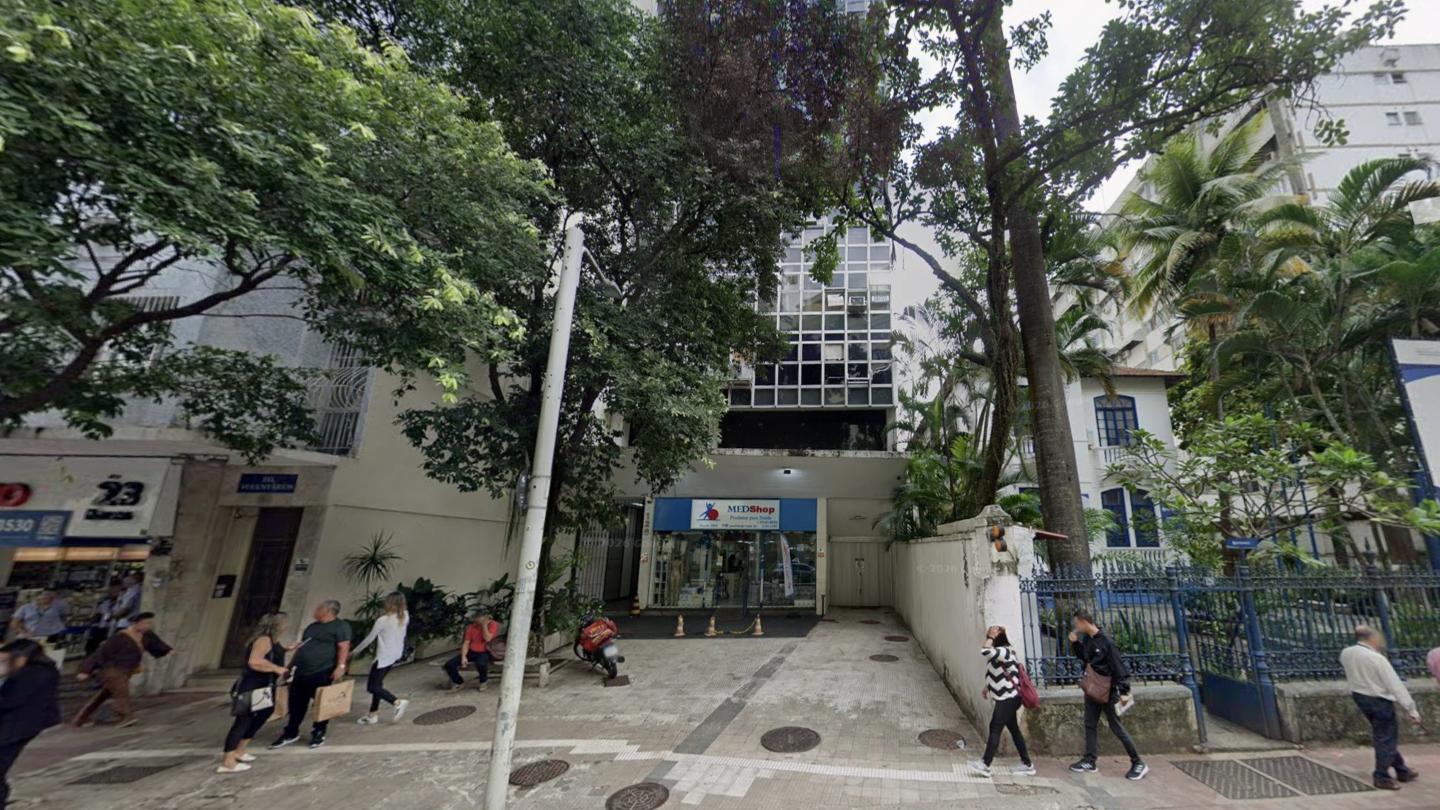 Sala 701 com 137m² na Voluntários da Pátria – Rio de Janeiro/RJ