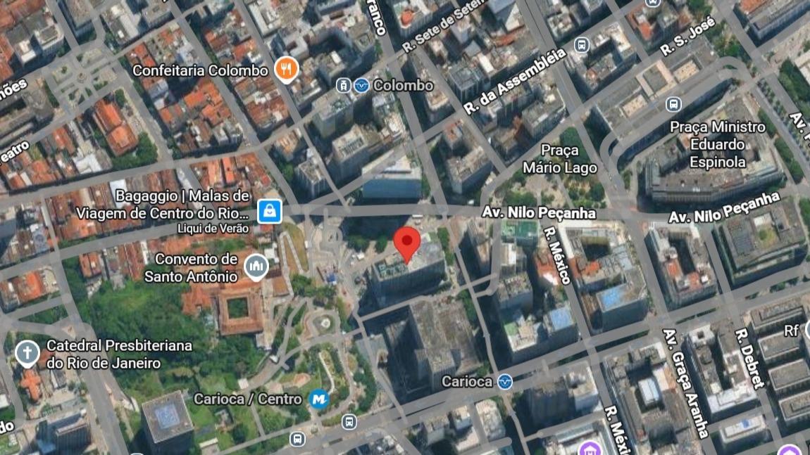 Sala nº 902 no Edifício à Avenida Rio Branco – Rio de Janeiro/RJ