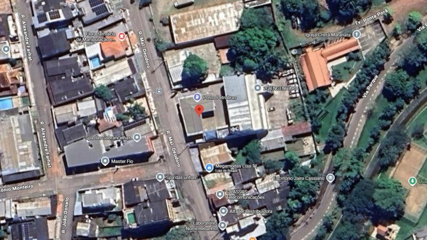 Posto de combustível e Salas comerciais com uma área total de 2.216,80 m² em Ipase - Rio Branco/AC