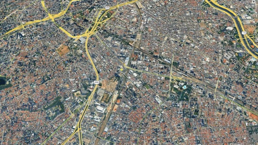 Sensacional - Dois Armazéns Independentes, Área aproximada de 1.120 m² de construção em terreno de 1.125,80 m² (19,60x57,44) m, Rua Lúcio Cardim, 96 e 104, bairro da Mooca, São Paulo/SP.