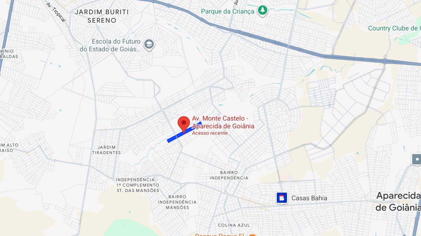 Terreno / Loteamento Parque das Nações / A.T. 4.050,00 m² / Aparecida de Goiânia / Goiás